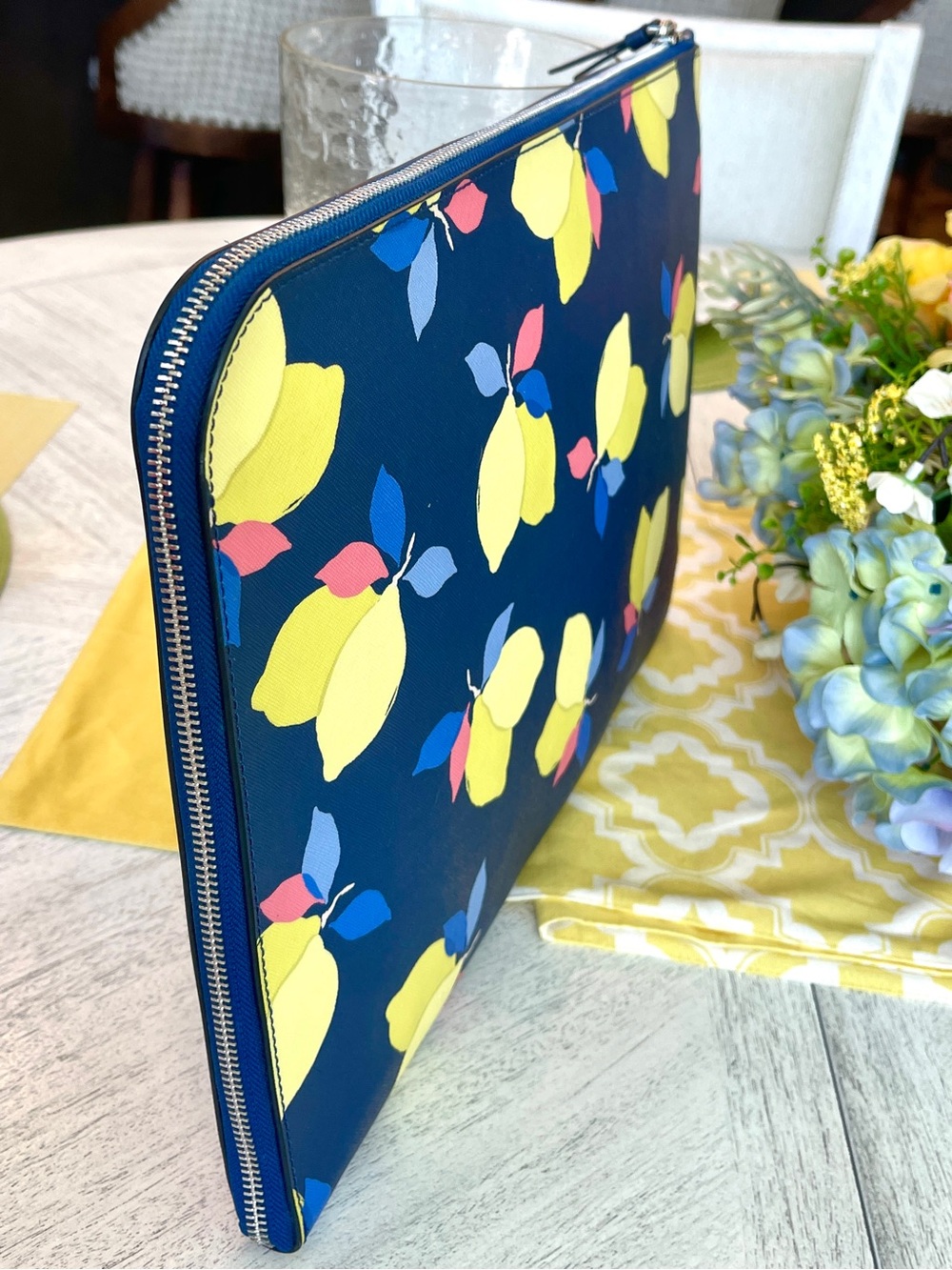 kate spade Laptop Bag “Lemon Zest” New without tags L-Zip/Padded - Picture 5 of 11